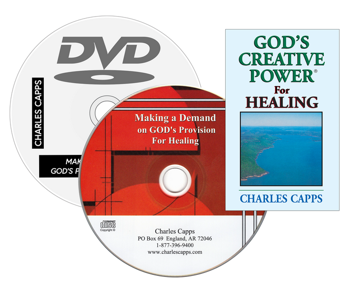 Making A Demand on God's Provision for Healing Package - August TV Offer