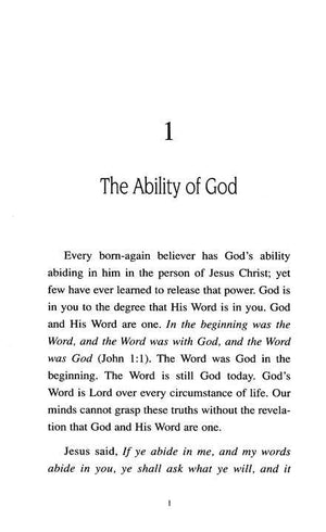 Charles Capps, Releasing the Power of God Through Prayer Pg 1